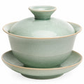 Gaiwan traditionnel en céramique verte