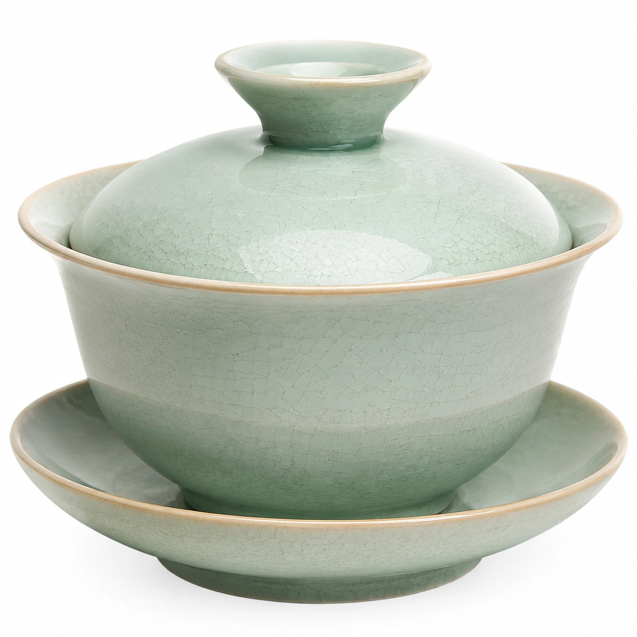 Gaiwan traditionnel en céramique verte