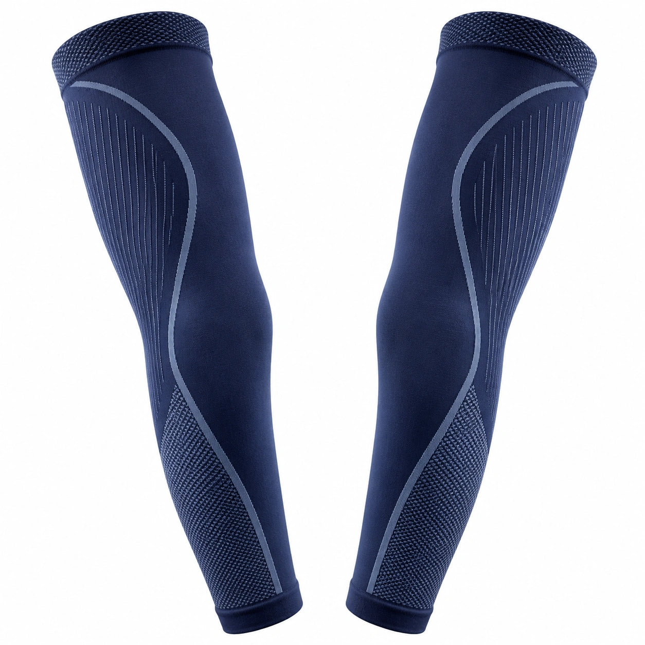 Manchettes de compression sport légères noir