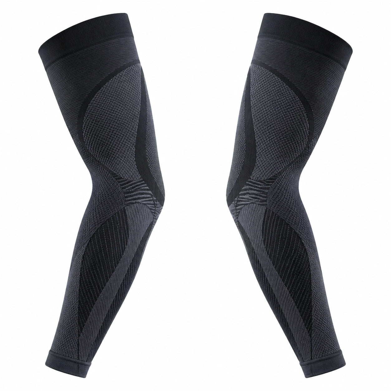 Manchettes de Compression Noires pour Le Sport
