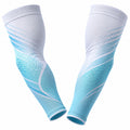 Manchettes de compression sport bleu