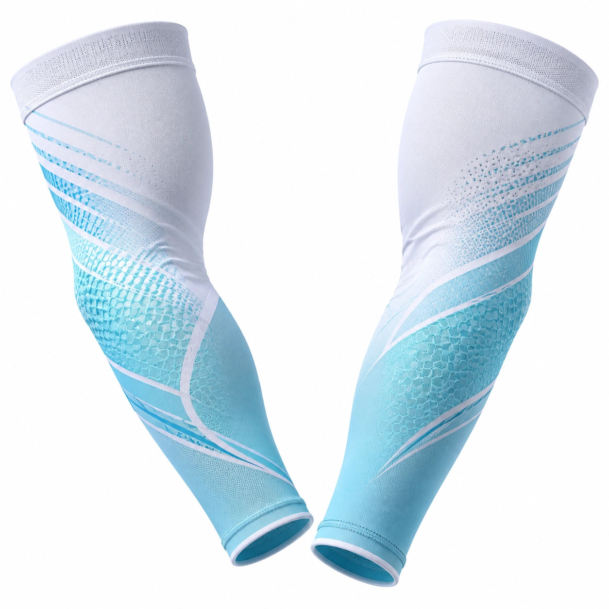 Manchettes de compression sport bleu