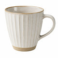 Mug en Grès Vert Strié 350ml