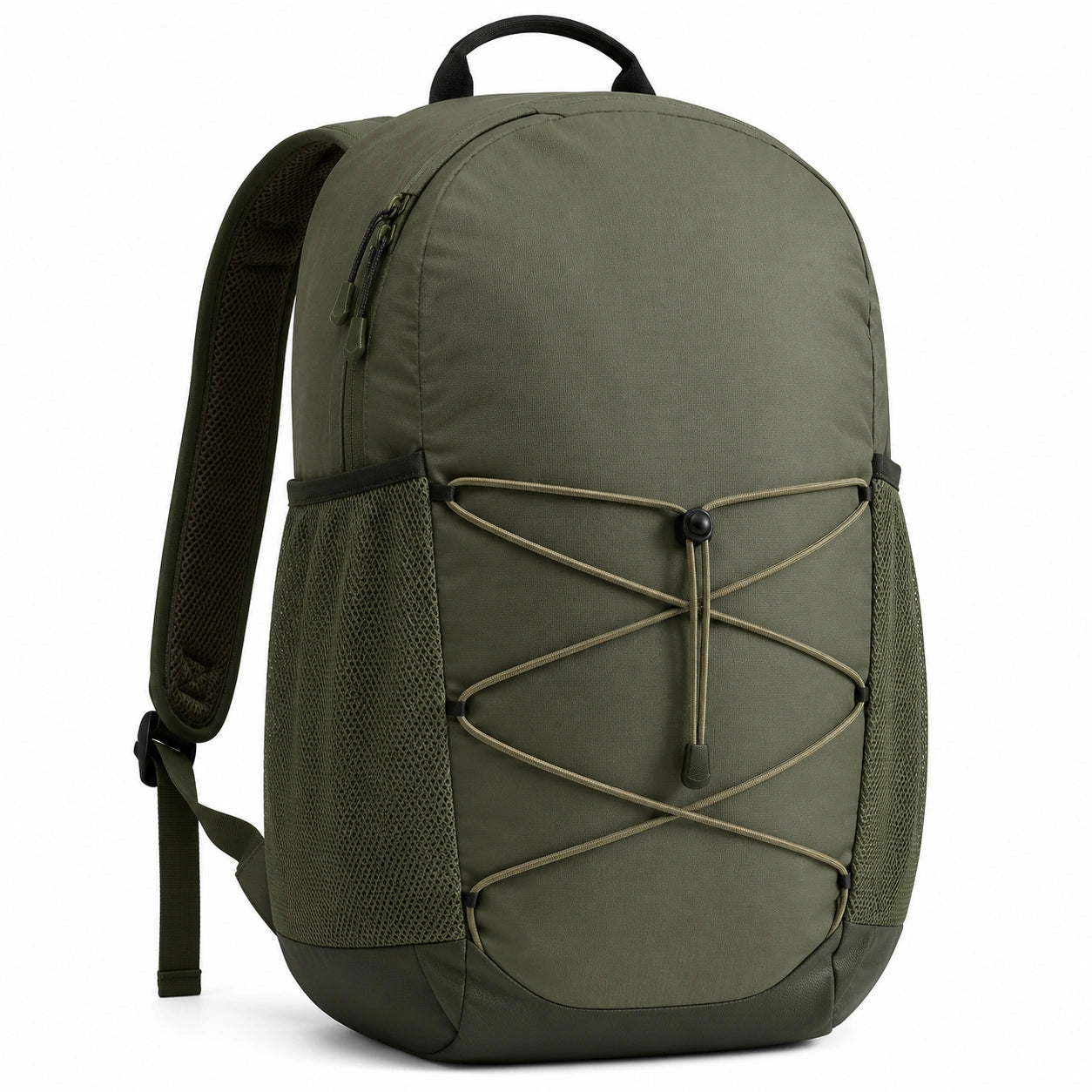 Sac à dos de randonnée imperméable vert kaki 40L