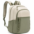 Sac à dos unisexe avec port USB intégré, 20L, beige/marron