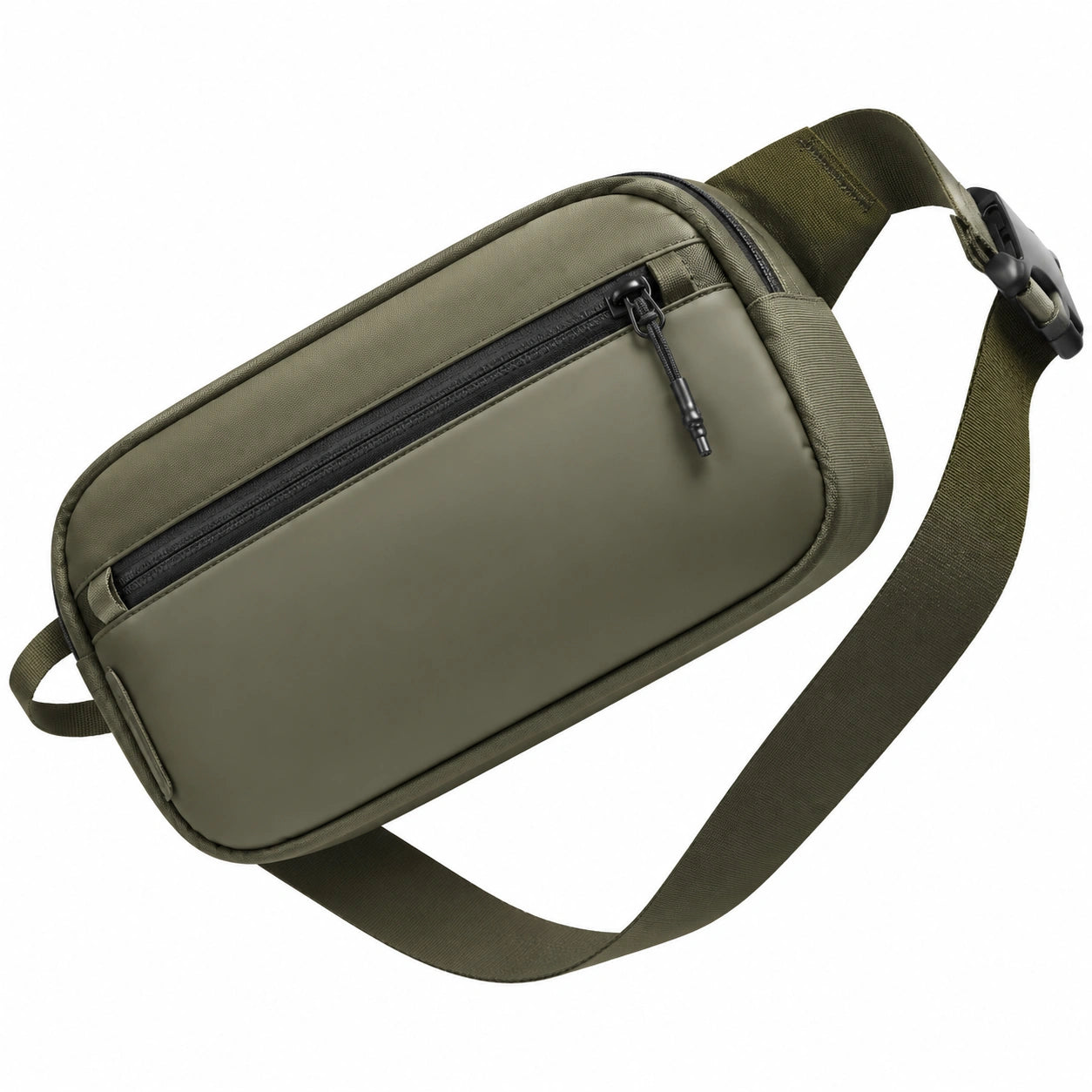 Sac à bandoulière ergonomique beige avec poches multiples
