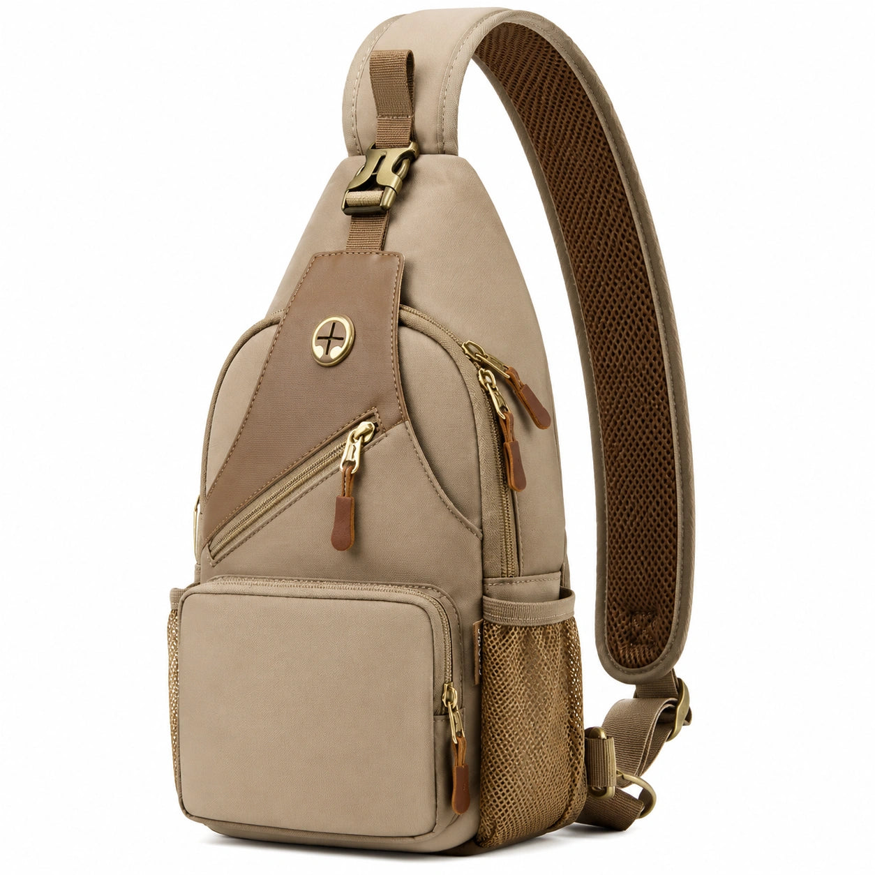 Sac à dos tactique olive avec bandoulière réglable