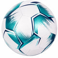Ballon de football blanc et turquoise de haute qualité