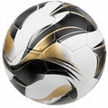Ballon de football noir/blanc/doré