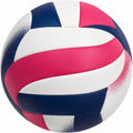 Ballon de Volleyball Bleu, Blanc et Rose