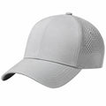 Casquette Unisexe Gris Clair Respirante
