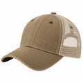 Casquette de Baseball Unisexe Beige avec Filet Ajustable