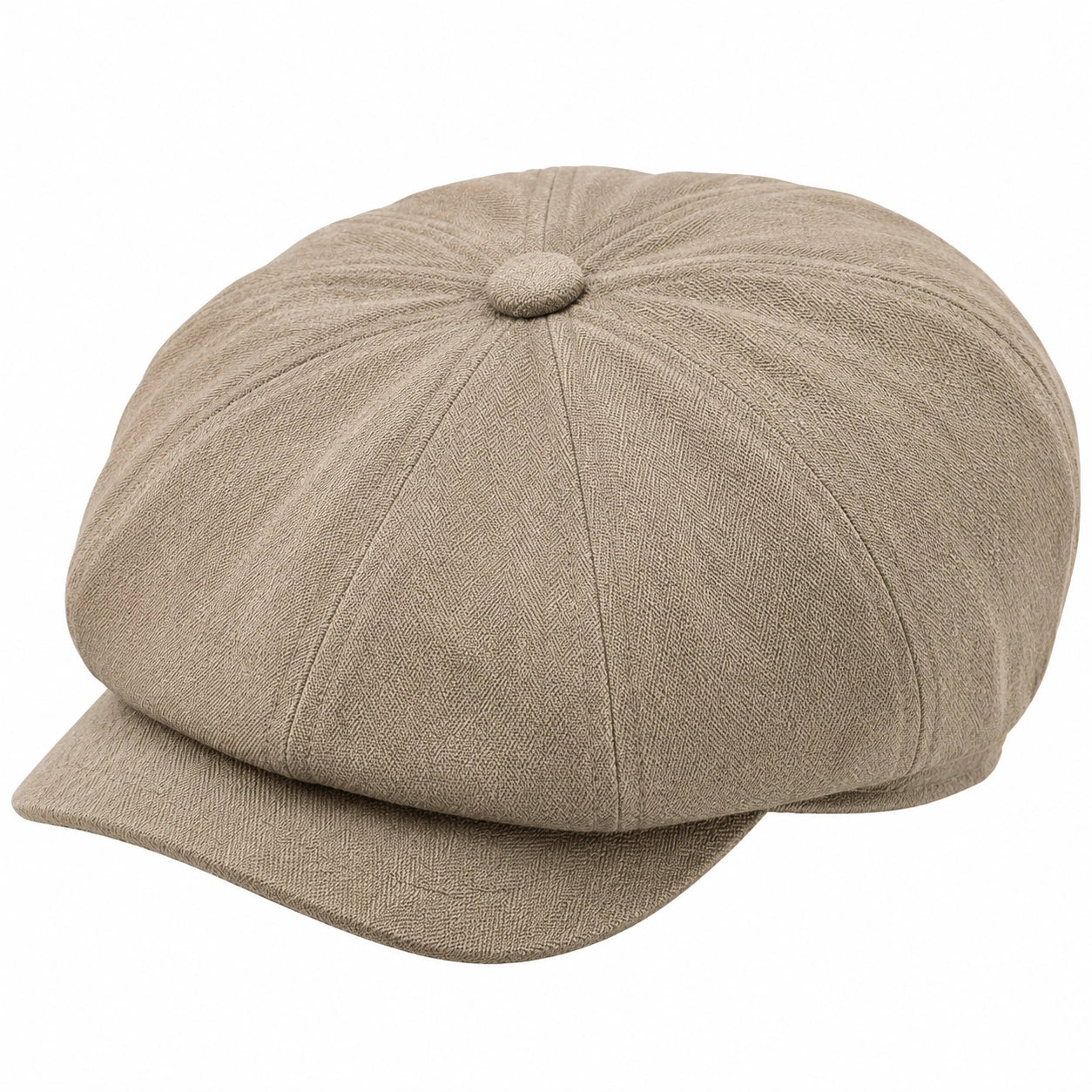 Casquette Gavroche Décontractée Beige