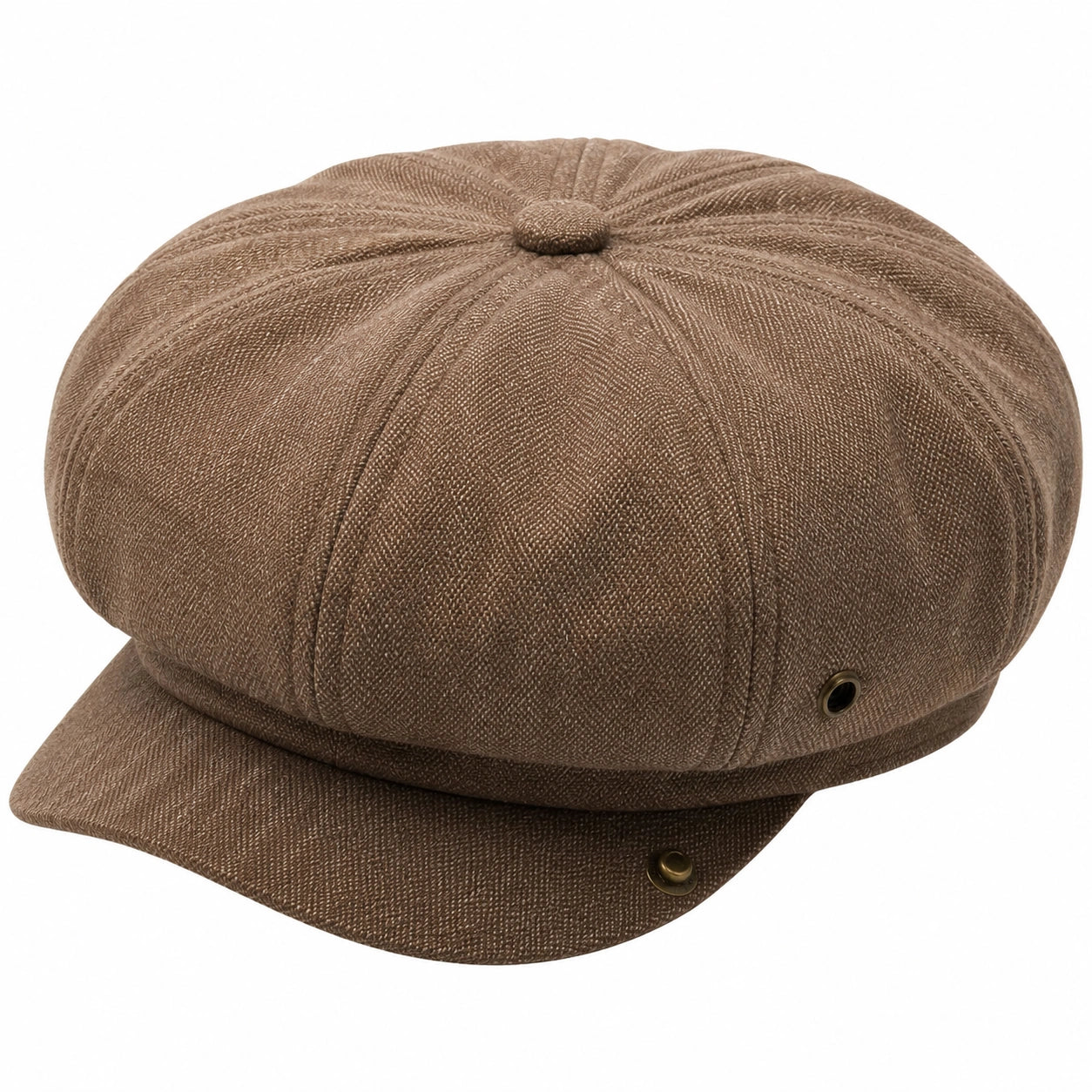 Casquette Gavroche Rétro Marron