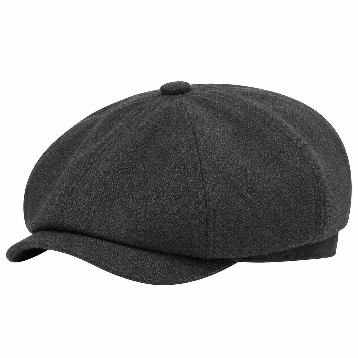 Casquette Plate Réglable Homme Marron