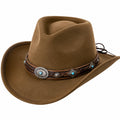 Chapeau Cowboy Classique en Marron